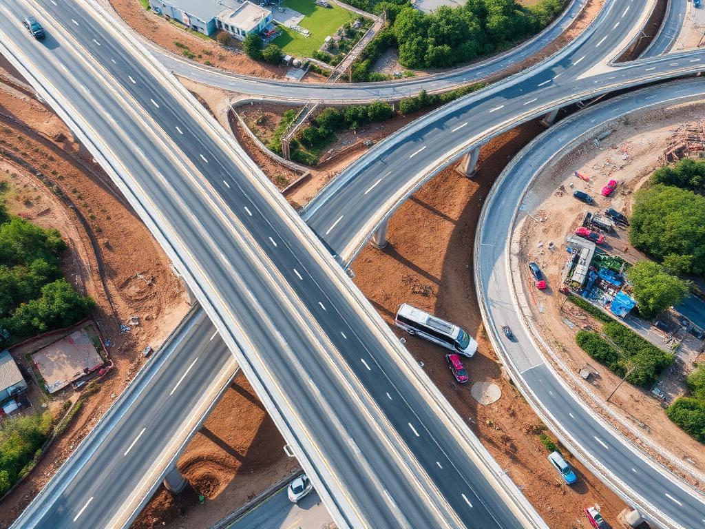 Proyek Jalan Lingkar Kawasan Industri di Cikarang, Bekasi